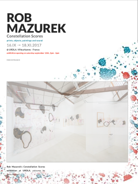 Version single page du site Rob Mazurek en décembre 2017.