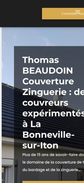 Extrait du site de Thomas Beaudoin sur mobile