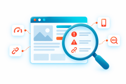 Diagnostic Web identifiant les problèmes qui pénalisent les performances d’un site.
